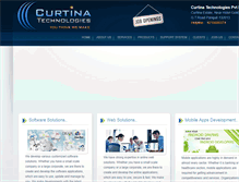 Tablet Screenshot of curtinatech.com